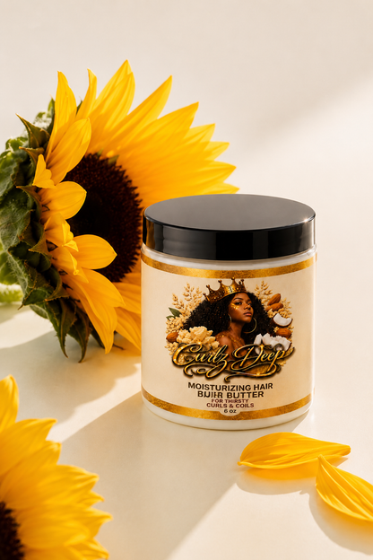 Curlz Deep Healthy Hair Butter - moisture sealant for curls, coils and locs