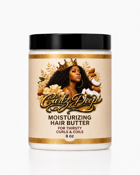 Curlz Deep Healthy Hair Butter - moisture sealant for curls, coils and locs
