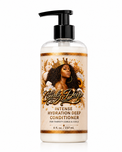 Curlz Deep Intense Hydration Deep Conditioner - moisture treatment for textured hair